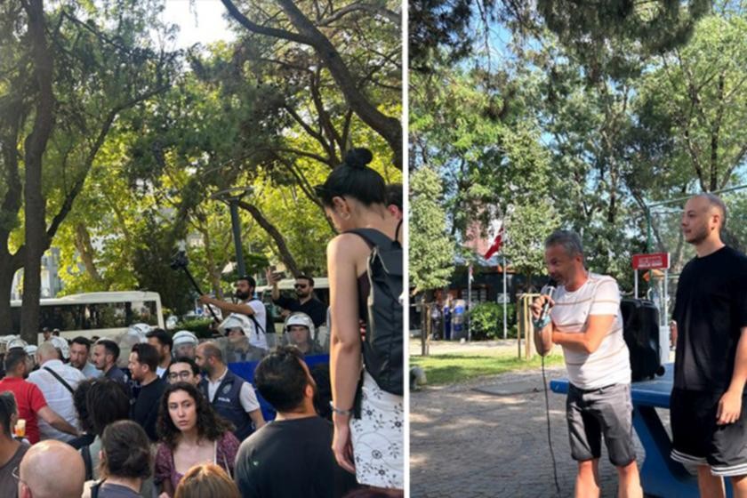 TİP’in Yoğurtçu Parkı'nda  düzenlediği etkinlikte gazeteci İrfan Değirmenci’nin de aralarında olduğu 42 kişi gözaltına alındı